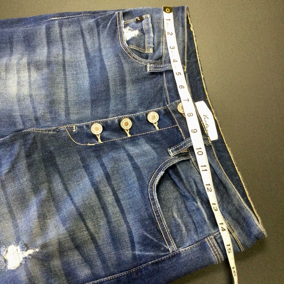 Women's KanCan Jeans, Size 27, Dark Blue - Picture 6 of 10